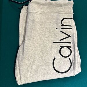 Calvin Klein Light Gray Joggers